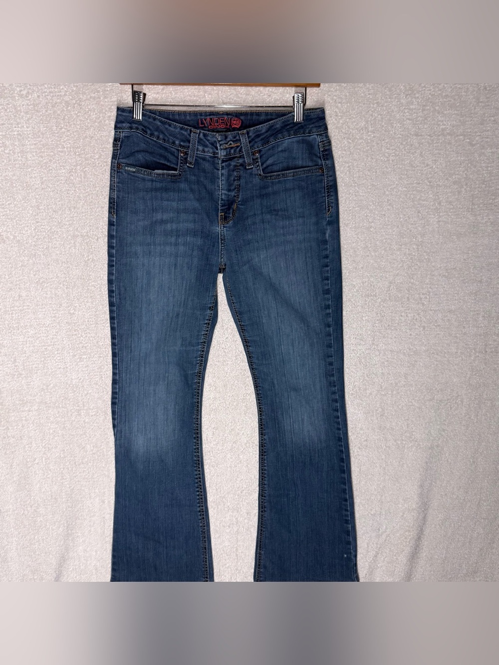 Lynden Cinch Women's Dark Blue Boot Cut Jeans